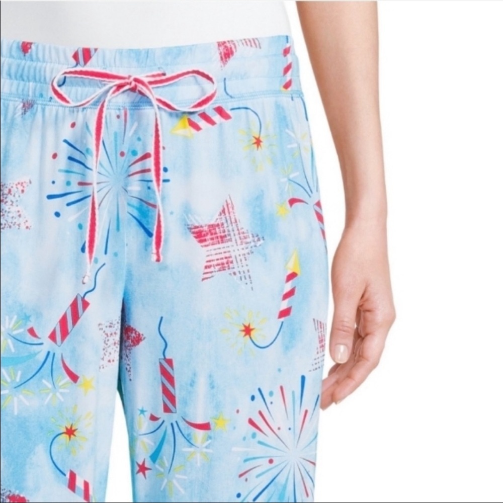 Womens American Jogger Lounge Sleep Pants - Picture 4 of 5